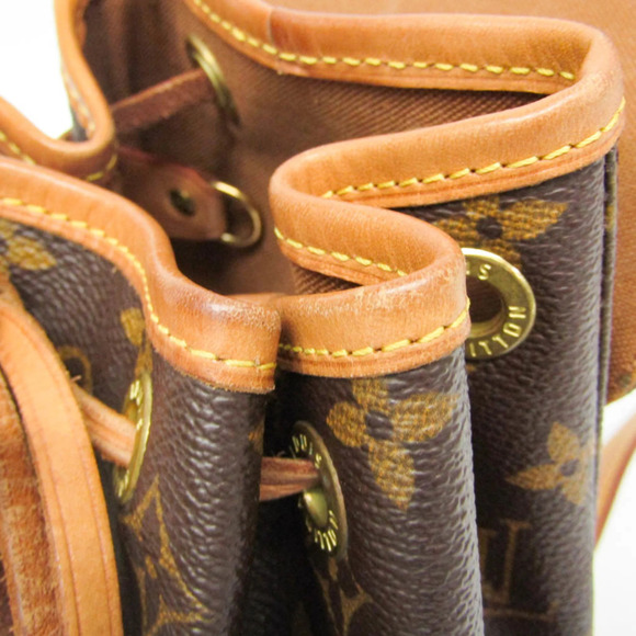 LOUIS VUITTON Authentic Brown Monogram Backpack main image 7